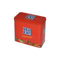 Rectangular shape Chinese tea cans wholesale Decorative Tea Bag Packing Box Airtight Food Grade packing Tea Tin Boxes